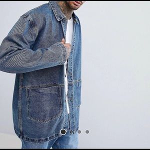 Asos Long denim jacket